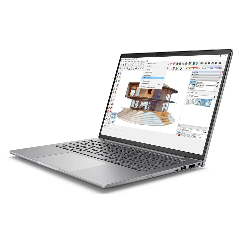 لابتوب HP ZBook 8 G1i، معالج Intel Core Ultra 7 255U، ذاكرة وصول عشوائي 16 جيجابايت، قرص صلب 1 تيرابايت SSD، شاشة WUXGA مقاس 14 بوصة، ويندوز 11 برو، لوحة مفاتيح بإضاءة خلفية إنجليزية وعربية، ضمان سنة واحدة | B30KVES