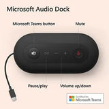 محطة إرساء MICROSOFT AUDIO DOCK، أسود | IVF-00011