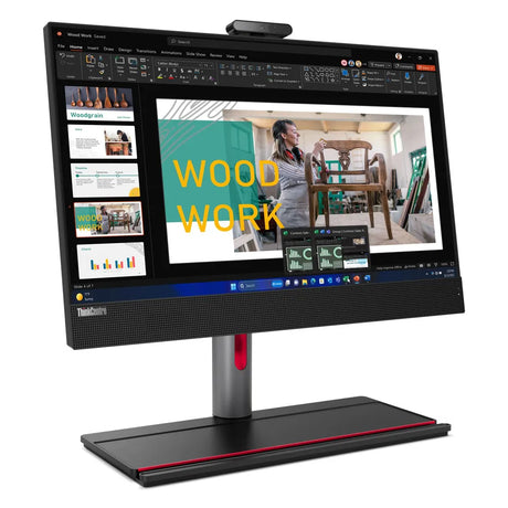 Lenovo ThinkCentre M90a Gen 5 All-in-One Desktop PC, Intel Core i7-14700 Processor, 16GB RAM, 512GB SSD, 23.8” FHD Display, Windows 11 Pro, English & Arabic Keyboard, Mouse Included, 3 Year Warranty | 12SL0009GR