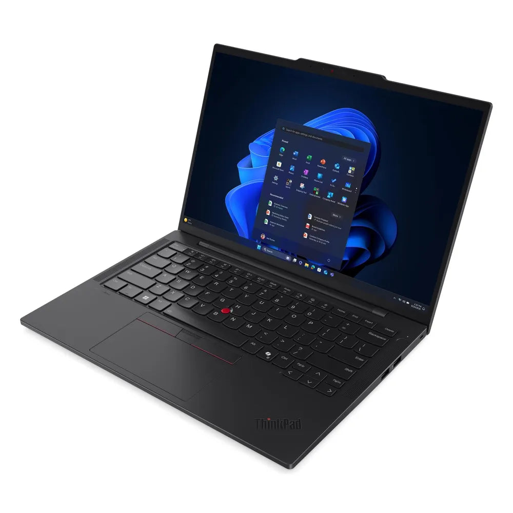 Lenovo ThinkPad T14s Gen 6 Laptop, Intel Core Ultra 7 255U Processor, 32GB RAM, 512GB SSD, 14" WUXGA Display, Windows 11 Pro, English & Arabic Backlit Keyboard, 3 Year Warranty | 21R1000WGR