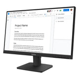 Lenovo ThinkVision S22e-40 Monitor, 21.5" FHD (1920 x 1080) Resolution, 100Hz, Anti-glare, 4ms (GtG) Response Time, HDMI, VGA, Tilt Adjustable Stand, Black, 3 Year Warranty | 64CBKAT6UK