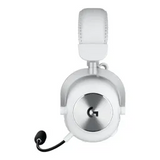 Logitech PRO X 2 LIGHTSPEED Wireless Gaming Headset, USB, Bluetooth, Electret Condenser Microphone, Compatible with PlayStation 5 & PlayStation 4, White, 1 Year Warranty | 981-001269