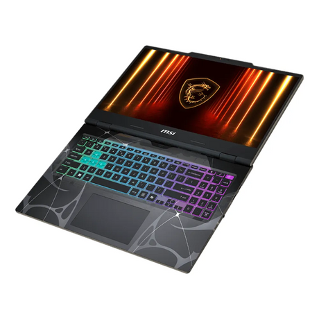 MSI Cyborg 15 B2R AI-Powered Gaming Laptop, Intel Core 7 240H Processor, 16GB RAM, 1TB SSD, 8GB Nvidia RTX 5050 Graphics, 15.6" FHD 144Hz Display, Windows 11 Home, 4-Zone RGB Backlit Keyboard, 2 Year Warranty | 9S7-15Q342-616