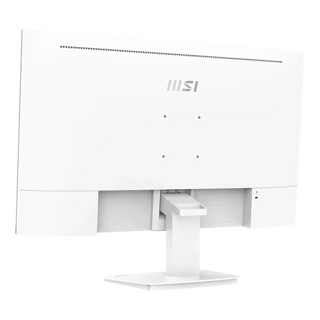 MSI PRO MP273AW Business Monitor, 27" FHD (1920 x 1080) Resolution, 100Hz, IPS Panel, Anti-glare, 1ms (MPRT) Response Time, HDMI, DisplayPort, D-Sub (VGA), Tilt Adjustable Stand, White, 1 Year Warranty | 9S6-3PB4CH-089
