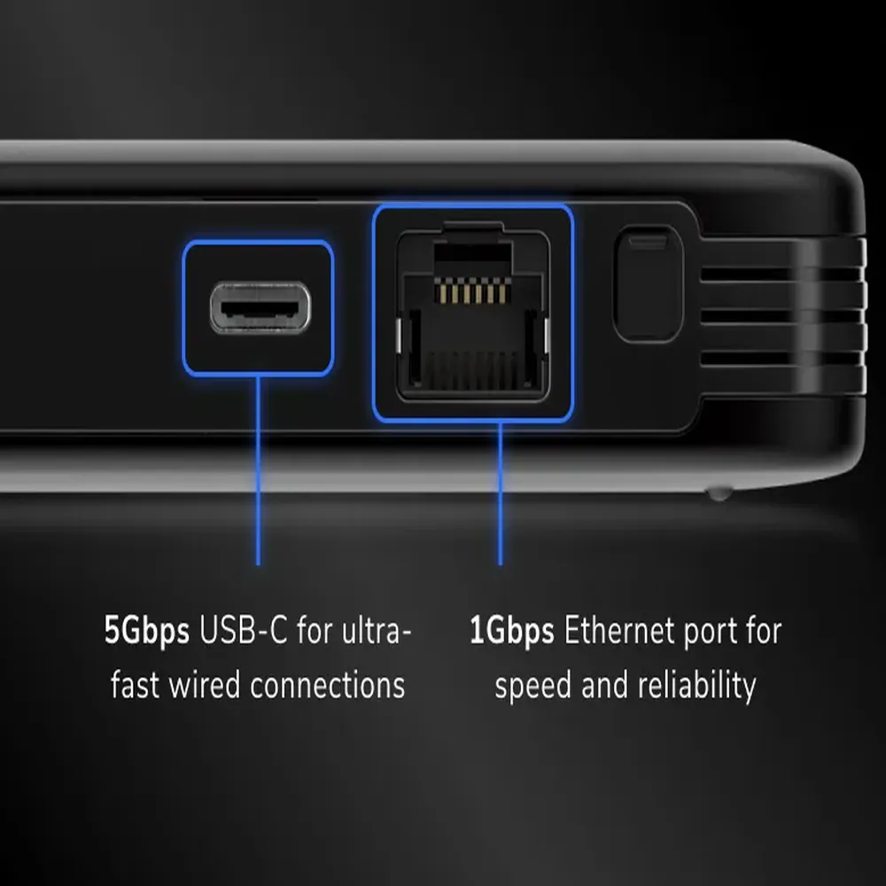 NETGEAR Nighthawk M6 5G Mobile Hotspot Router, WiFi 6, 5G Sub-6 Support, Up to 2.5 Gbps 5G Speeds, Up to 3.6 Gbps WiFi Speeds, Qualcomm Snapdragon X62 Modem, Supports Up To 32 Devices, 2.4" LCD Color Touchscreen, 1 Year Warranty | MR6150-100EUS