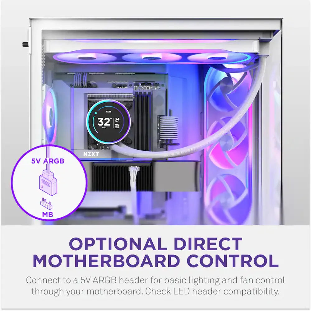 NZXT-F360-RGB-Core-Single-Frame-Case-Fan-RF-E36US-WA