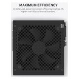 POWER SUPPLY 650W NZXT C650 80 PLUS BRONZE | PA-6B1BB-UK
