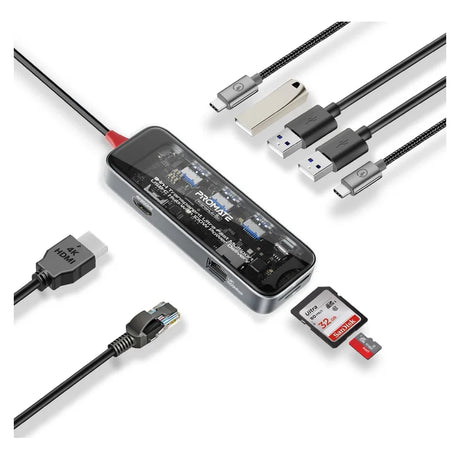 Promate-9-in-1-USB-C-Multiport-Hub-TRANSHUB-GO