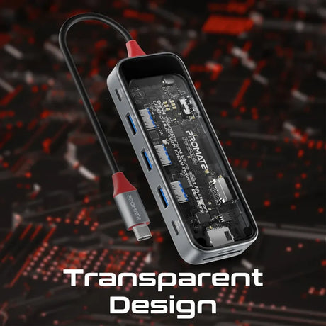 Promate-9-in-1-USB-C-Multiport-Hub-TRANSHUB-GO