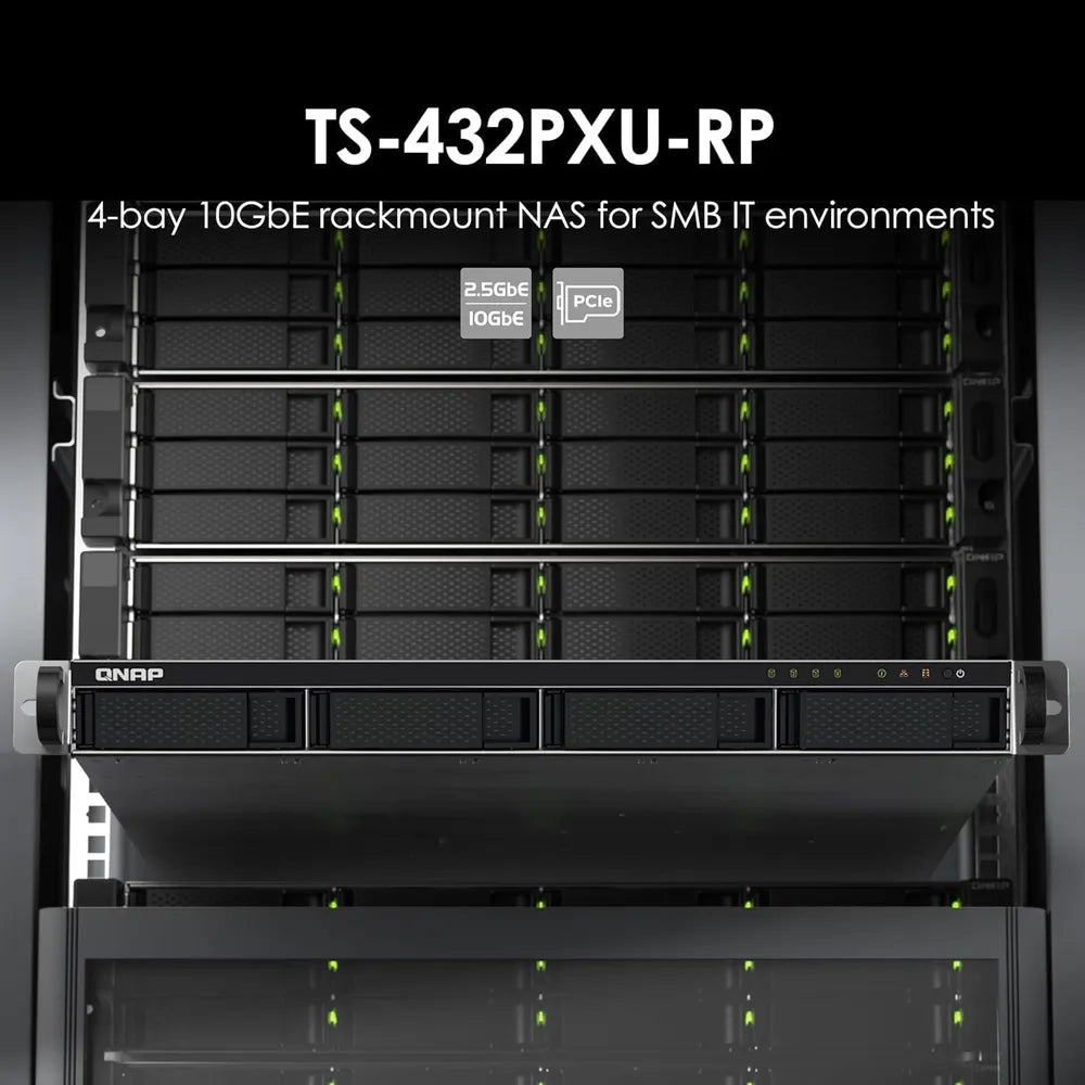 صندوق QNAP NAS TS-432PXU-RP-2G