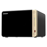 QNAP TS-664 6-Bay Tower NAS Box, Intel Celeron N5095 Processor, 8GB DDR4 RAM, 2x 2.5GbE Ports, Dual M.2 NVMe Slots, 1 Year Warranty | TS-664-8G