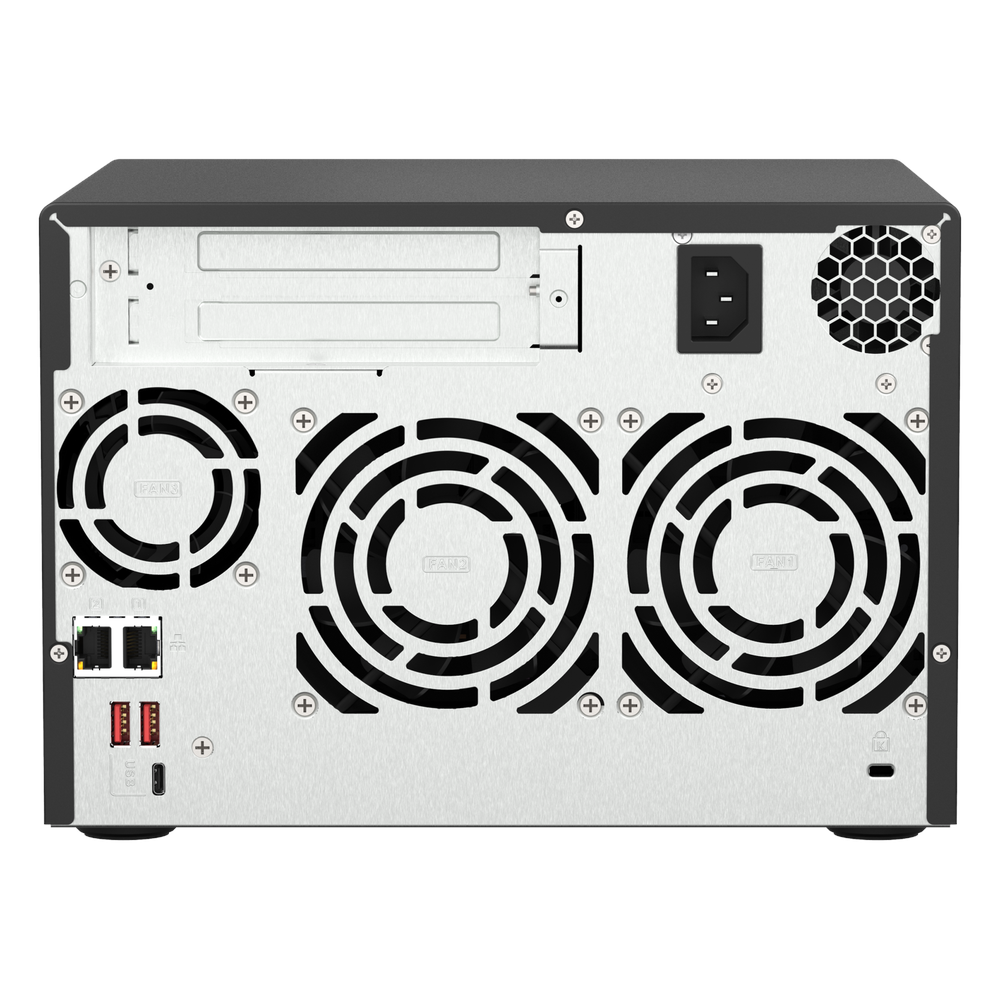 صندوق التخزين المتصل بالشبكة (NAS) QNAP TS-673A-8G
