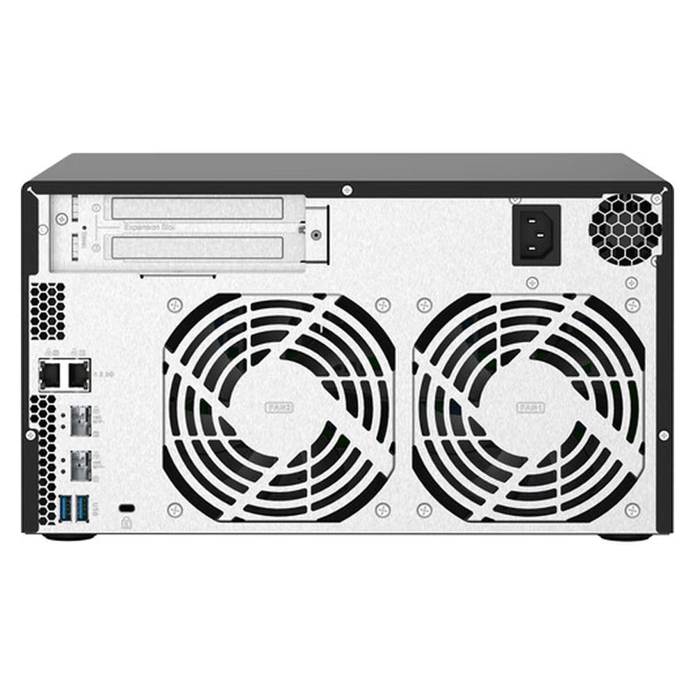 QNAP TS-832PX 8-Bay Tower NAS Box, Alpine AL324 Processor, 4GB DDR4 RAM, 2x 2.5GbE & 2x 10GbE SFP+ Ports, 1 Year Warranty | TS-832PX-4G