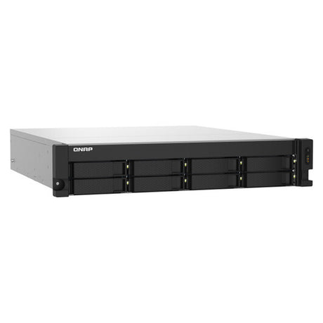QNAP TS-832PXU-RP 8-Bay Rackmount NAS Box, Alpine AL324 Processor, 4GB DDR4 RAM, 2x 2.5GbE & 2x 10GbE SFP+ Ports, Redundant 250W Power Supply, 1 Year Warranty | TS-832PXU-RP-4G