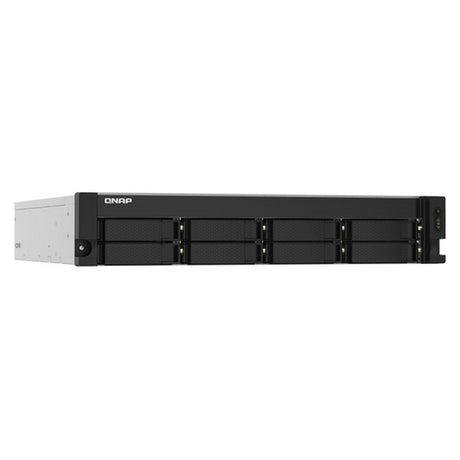 QNAP TS-832PXU-RP 8-Bay Rackmount NAS Box, Alpine AL324 Processor, 4GB DDR4 RAM, 2x 2.5GbE & 2x 10GbE SFP+ Ports, Redundant 250W Power Supply, 1 Year Warranty | TS-832PXU-RP-4G