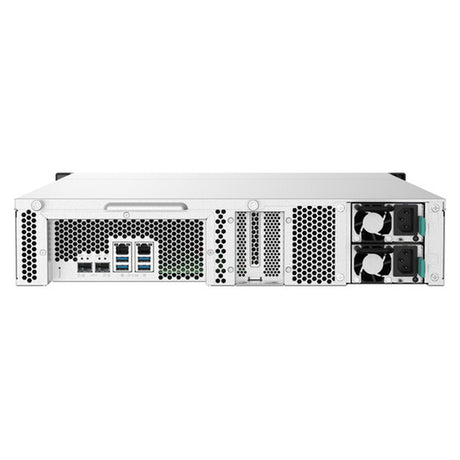 QNAP TS-832PXU-RP 8-Bay Rackmount NAS Box, Alpine AL324 Processor, 4GB DDR4 RAM, 2x 2.5GbE & 2x 10GbE SFP+ Ports, Redundant 250W Power Supply, 1 Year Warranty | TS-832PXU-RP-4G