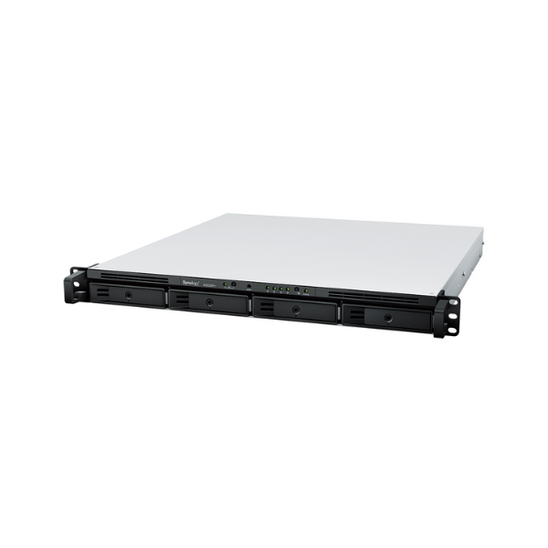 Synology RackStation RS822+ 4 BAY NAS BOX, AMD Ryzen V1500B Processor, 2 GB RAM, 162.83 BTU/hr, Hot Swappable Drive, RJ-45, USB 3.2, eSATA, 1 Year Warranty | RS822+