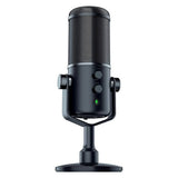 Razer Seiren Elite Professional Dynamic Streaming Microphone, Supercardioid Polar Pattern, Built-in Shock Absorber, Physical Mute Button, LED indicator, Black, 1 Year Warranty | RZ19-02280100-R3M1