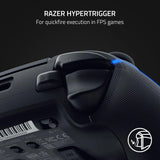Razer Wolverine V2 Pro Wireless Gaming Controller, Mecha-Tactile Action Buttons, 8-Way Microswitch D-Pad, HyperTrigger, 6 Remapable Buttons, Up to 28 Hours Battery Life, Chroma RGB Lighting, Compatible With Playstation 5 & PC, Black, 1 Year Warranty |