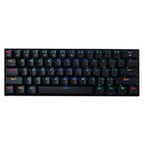 Redragon K530 Pro Draconic Wireless Mechanical Gaming Keyboard, 60% Layout, 2.4 GHz, Bluetooth 5.0 & USB-C Wired, Hot-Swappable Brown Switches, RGB Backlight, 3000mAh Battery, Black, 1 Year Warranty | K530RGB-PRO-BROWN