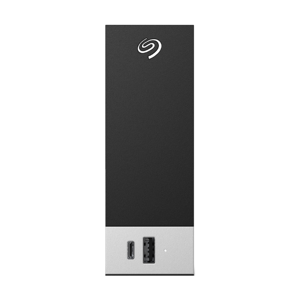 Seagate One Touch Hub Desktop External 3.5" HDD with Built-In Hub, 8TB, USB 3.2 Type-A & Type-C Ports, 1 Year Warranty | STLC8000400