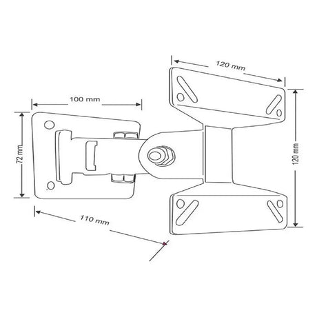 Skill-Tech-Fixed-Wall-Mount-Bracket-SH-10P