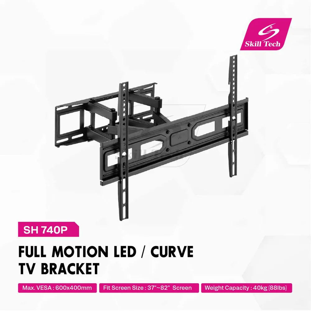 Skill-Tech-Full-Motion-TV-Wall-Mount-Bracket-SH-740P