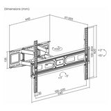 Skill-Tech-Full-Motion-TV-Wall-Mount-Bracket-SH-740P