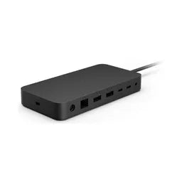 Microsoft Surface Thunderbolt 4 Docking Station, Ethernet (2.5 GBit/s), USB 4 Thunderbolt 4, Video Display Enabled, 6 x USB-C Ports, 3.5 mm Audio Jack, Black, 1 Year Warranty | T8H-00006