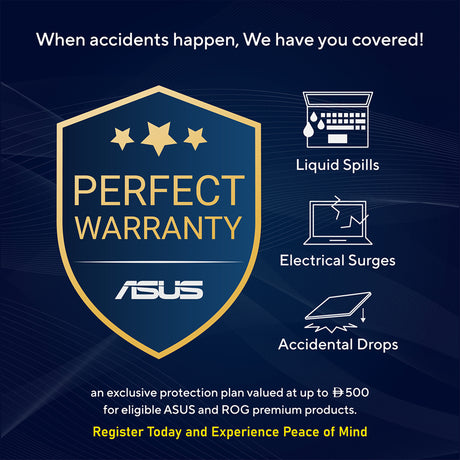 Asus Zenbook 14 Laptop, Intel Core Ultra 7 255H Processor, 16GB RAM, 1TB SSD, Intel Arc Graphics, 14" 3K OLED 120Hz Touch Display, Windows 11 Home, Backlit English & Arabic Keyboard, Ponder Blue, 1 Year Warranty | UX3405CA-SU867W
