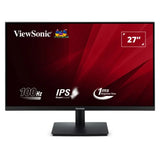 ViewSonic VA270-H-2 Monitor, 27" FHD (1920 x 1080) Resolution, 100Hz, Anti-glare, 1ms (MPRT) Response Time, HDMI, VGA, Tilt Adjustable Stand, Black, 3 Year Warranty | VA270-H-2