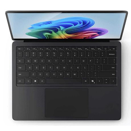 Microsoft Surface Laptop 7 Copilot+ PC, Snapdragon X Elite Processor, 16 GB RAM, 512 GB SSD, 15" Pixel Sense Flow Display, Windows 11 Home, Black, 1 Year Warranty | ZHH-00039
