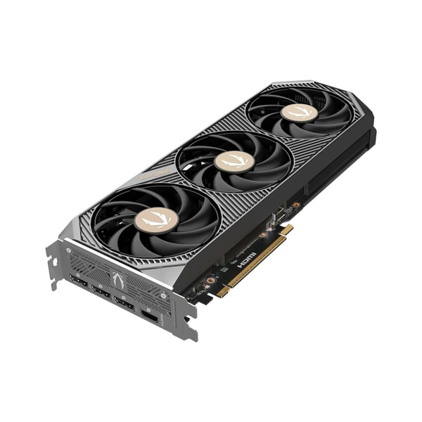 Zotac Gaming GeForce RTX 5070 SOLID OC Edition Graphics Card, GDDR7 12 GB 192-bit Memory, HDMI 2.1b & DP 2.1b Outputs, PCI Express 5.0, 2542 MHz Boost Clock, 28  GBps Memory Clock, 1 Year Warranty | ZT-B50700J-10P
