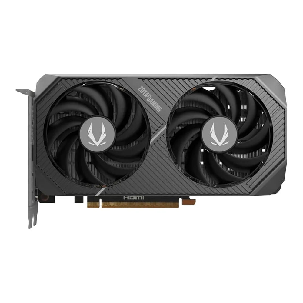 Zotac Gaming NVIDIA GeForce RTX 5050 Twin Edge Graphics Card, GDDR6 8GB 128-bit Memory, HDMI & DP Outputs, PCI Express 5.0, 2572 MHz Engine Clock, 20 Gbps Memory Clock, 1 Year Warranty | ZT-B50500E-10M