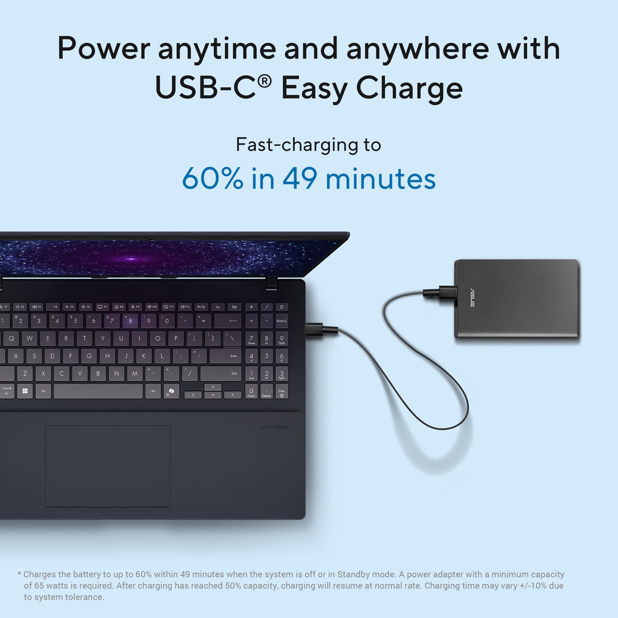 Asus Vivobook 16 Laptop, Intel Core Ultra 5 225H Processor, 16GB RAM, 512GB SSD, 16" WUXGA Display, Windows 11 Home, Cool Silver, Backlit English & Arabic Keyboard, 1 Year Warranty | X1607CA-MB174W